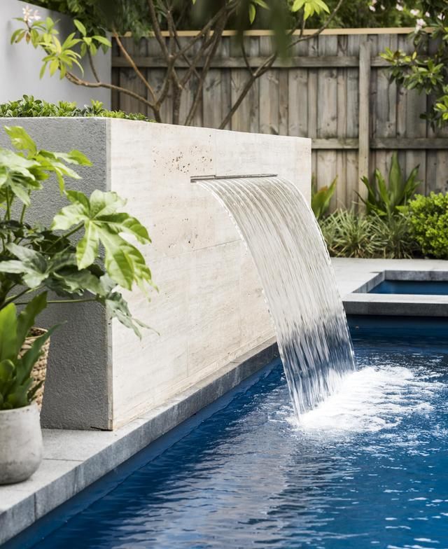 Water Curtain Premium - Waterfall Dekorasi Kolam Renang
